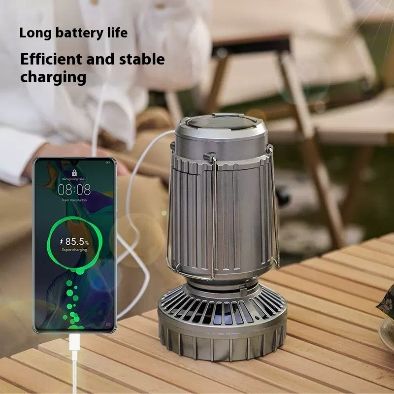 5-in-1 Adventure Solar Light & Portable Fan